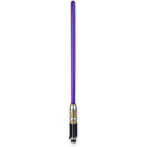 Disney Store Official Yoda Lightsaber Toy for Kids – Electronic Star Wars Light Up Toy Sword with Motion-Sensor Sounds & Dueling Effects – Star Wars Roleplay Accessory(Mace Windu)